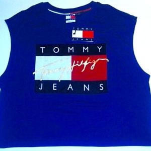 Tommy Hilfiger Celebrity Swag Gift LIMITED Edition VTG Collector's Crop Top Tank